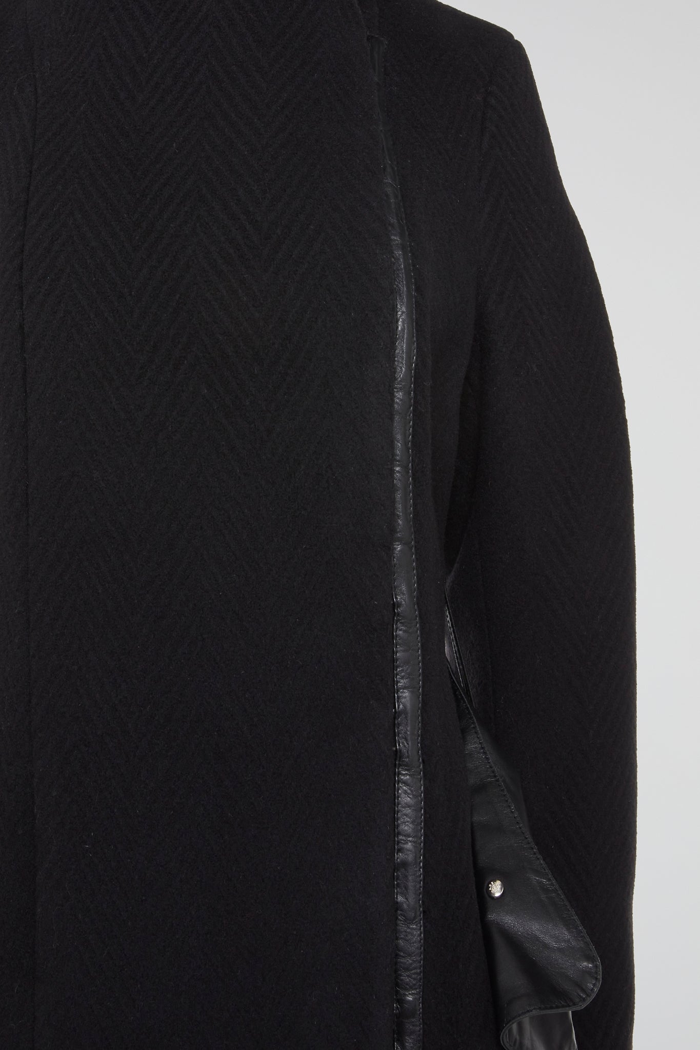 Black Ascent Wool Coat