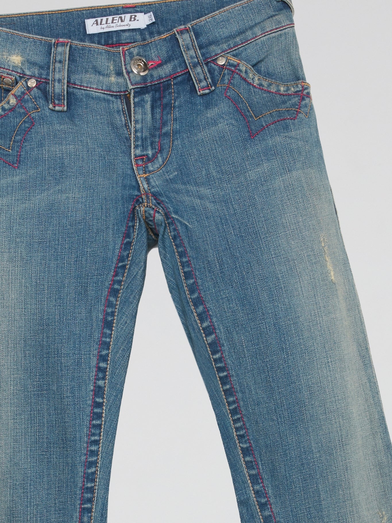 Vintage Y2K Stitch Flare Jeans