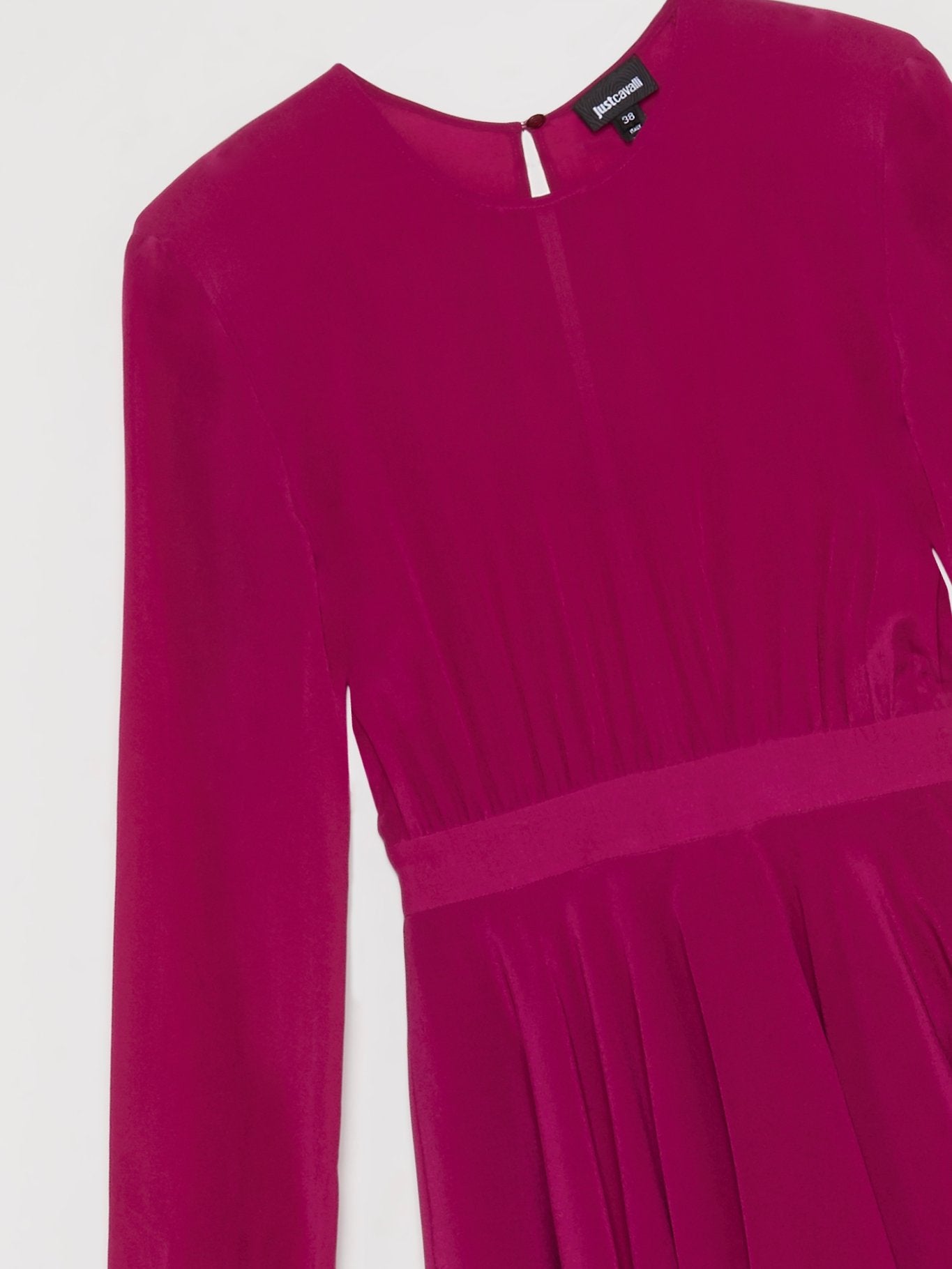 Burgundy Ruffle Mini Dress