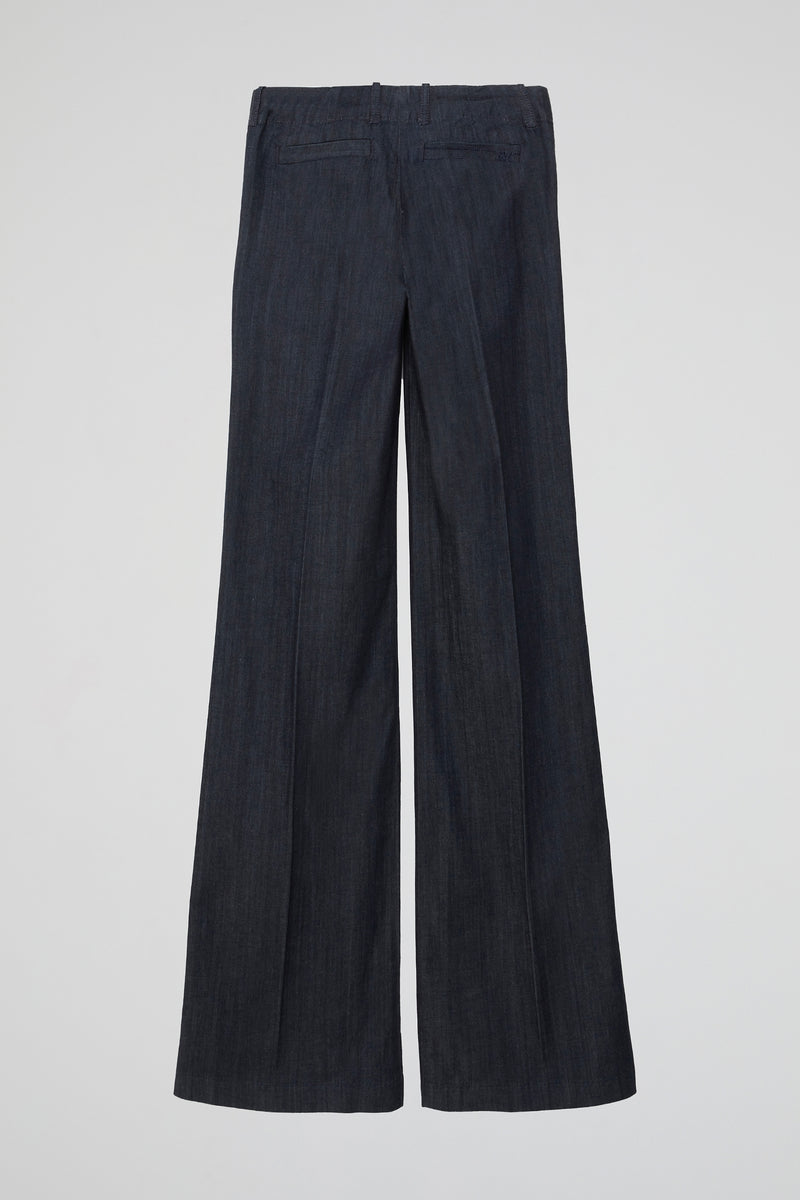 Grey Wide Leg Trousers