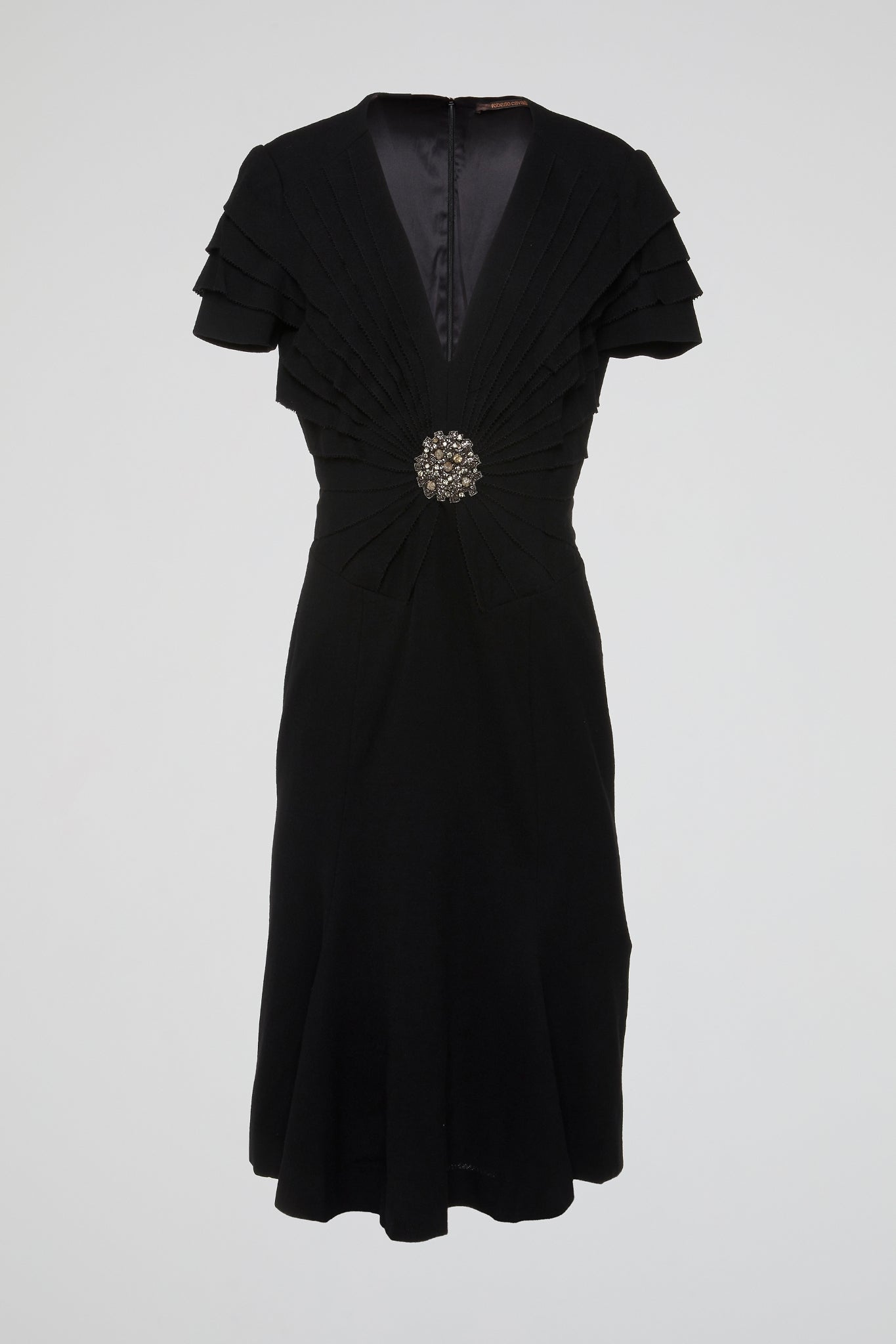 Black Radiance Embellished Dress