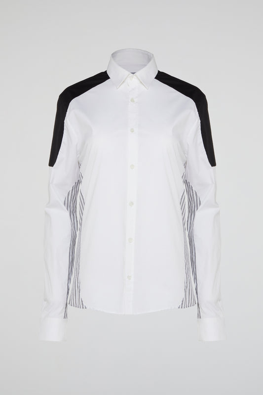 White Momentum Long-Sleeve Shirt
