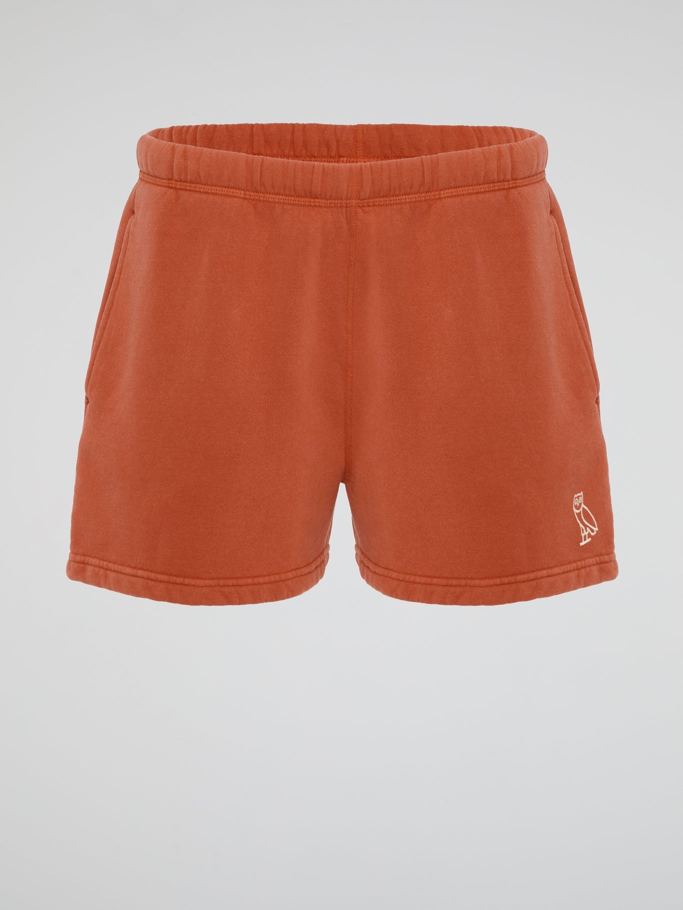 Orange Garment Dye Shorts