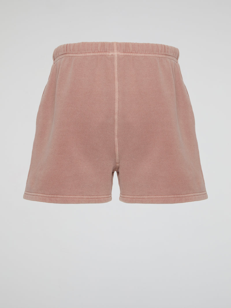 Pink Garment Dye Shorts