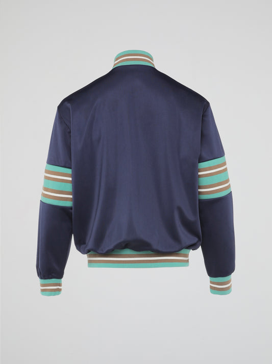 Ribbed Track Jacket