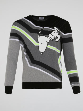 Snoopy Print Sweatshirt