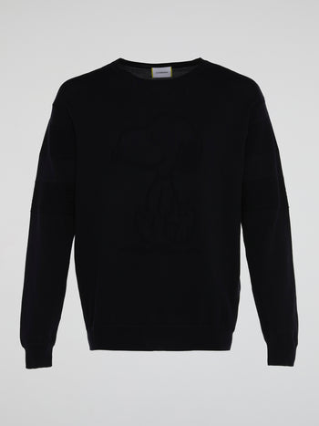 Black Snoopy Sweatshirt