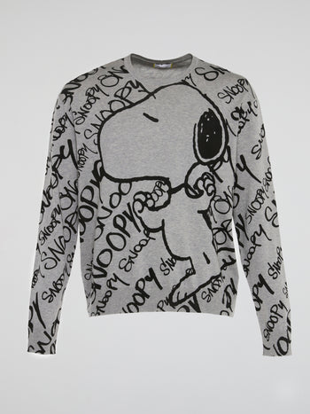 Snoopy All-Over-Print Sweatshirt