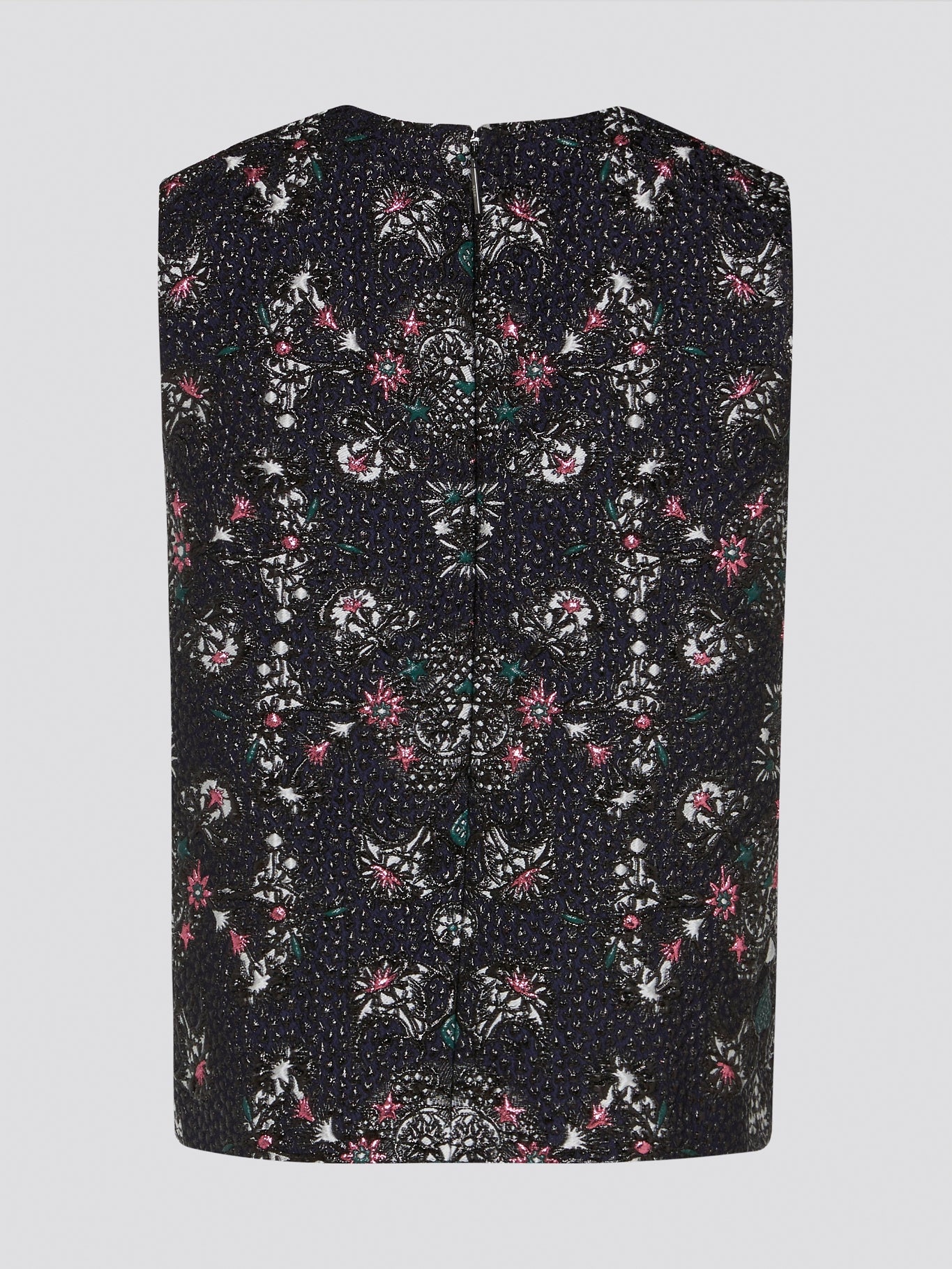 Elevate your summer wardrobe with the exquisite Floral Embroidered Sleeveless Top from Msgm. Delicately crafted with intricate floral stitching, this top effortlessly combines feminine charm with modern elegance. Perfect for both casual outings and special occasions, this top is sure to make you stand out in style.