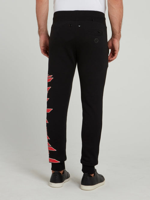 Rock PP Black Jogging Trousers