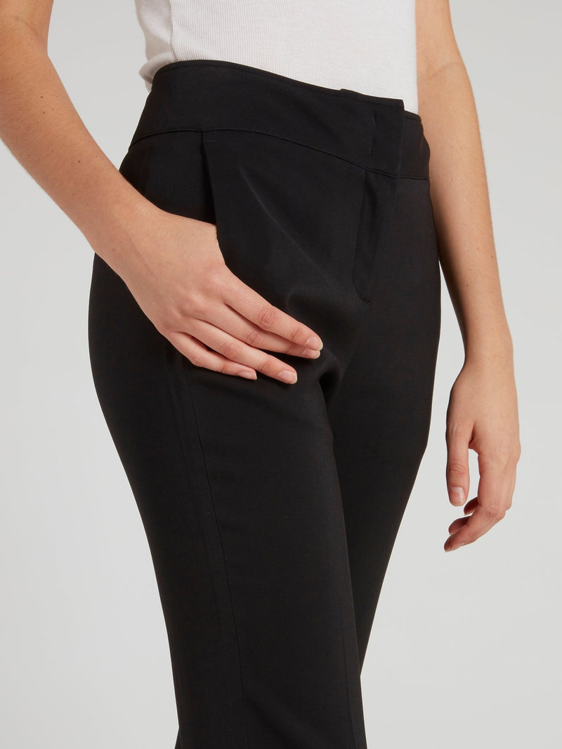 Black Flared Pants