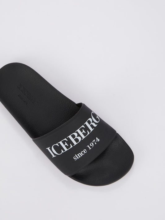 Black Classic Logo Slides