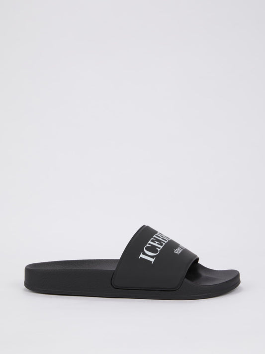 Black Classic Logo Slides