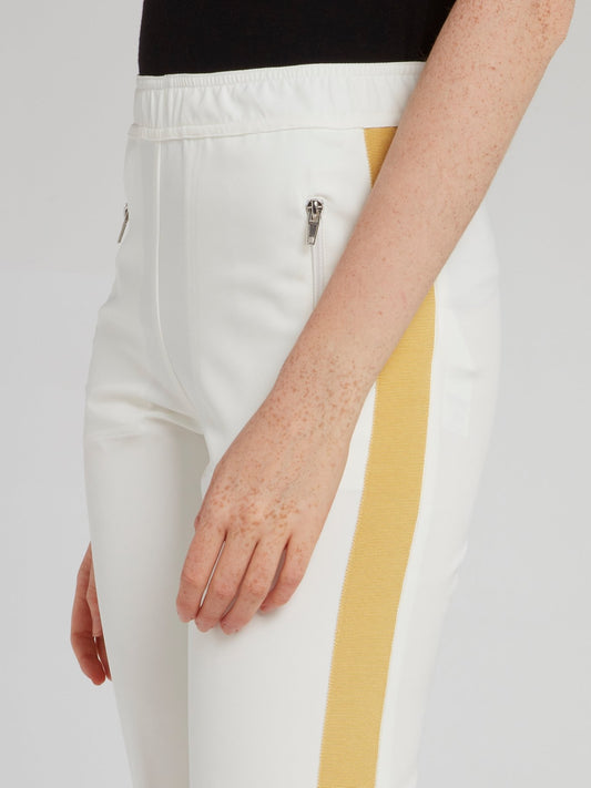 White Side Tape Waistband Trousers
