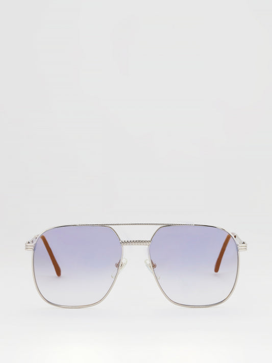Lavender Gradient Aviator Sunglasses