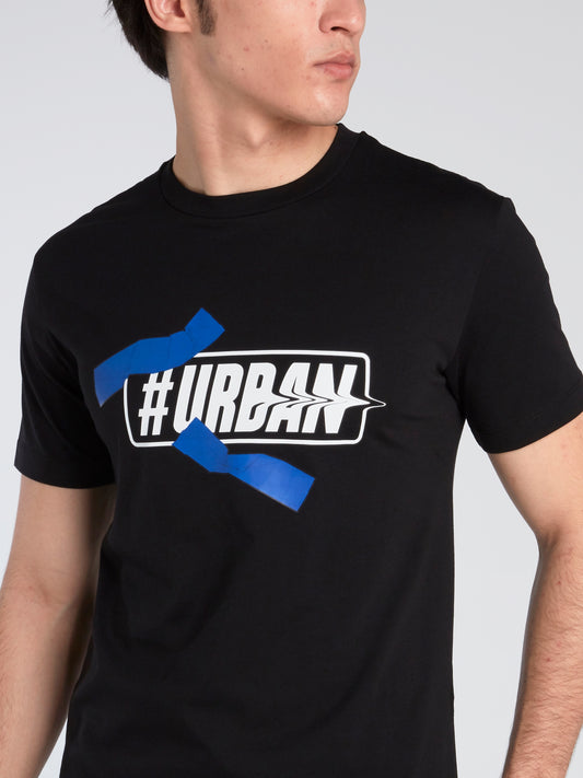 Black Urban Logo T-Shirt
