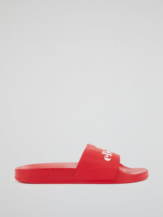 Filippo Red Contrast Logo Slides